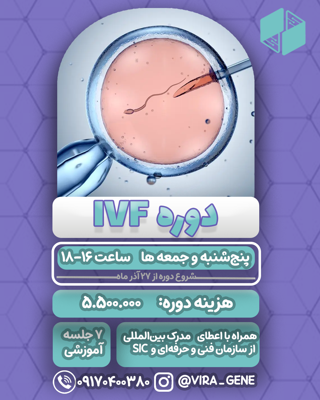 دوره IVF